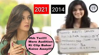 Kittisanon first auditions video kritisanon bollywood mein kaiseaayi #kirtisanonviralvideo#viralnews