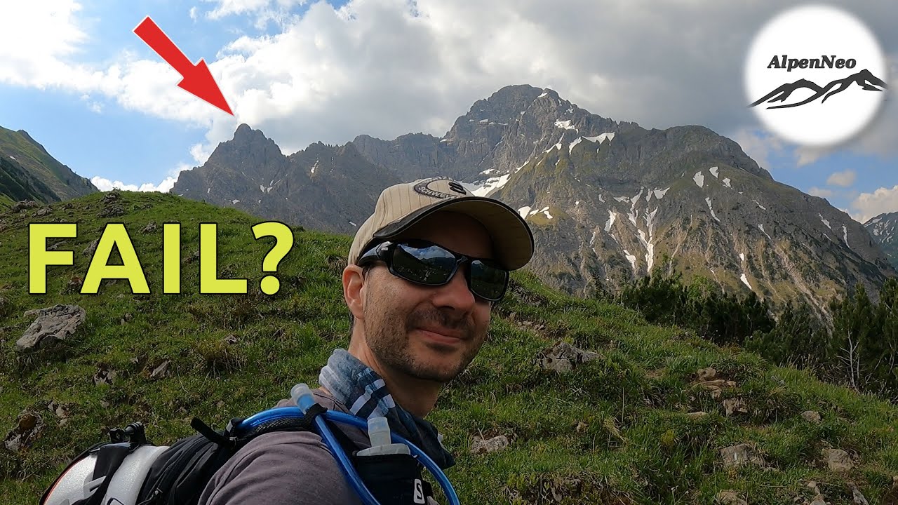 ABBRUCH auf dem Weg zum kleinen Widderstein