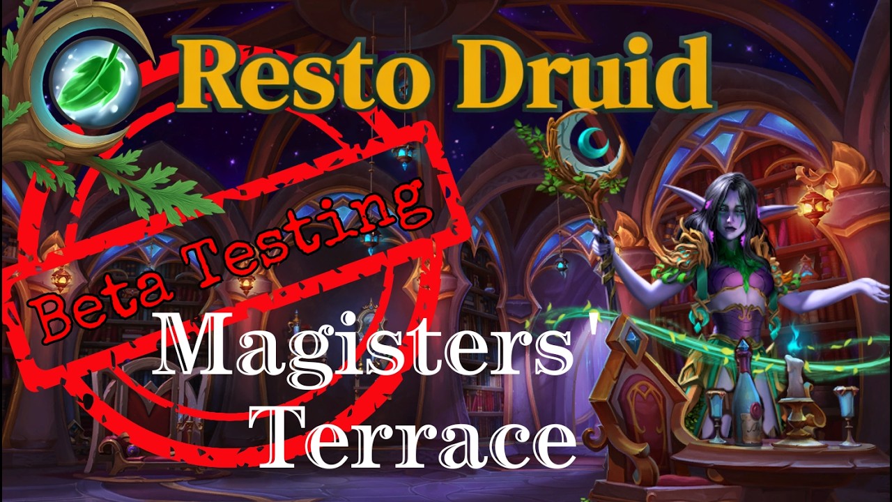 Restoration Druid | Magisters' Terrace +15 | Midnight Beta