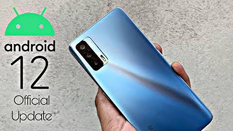 Realme X7 5G Android 12 Official Update
