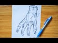 How to draw hand ✋ | step by step easy drawing 