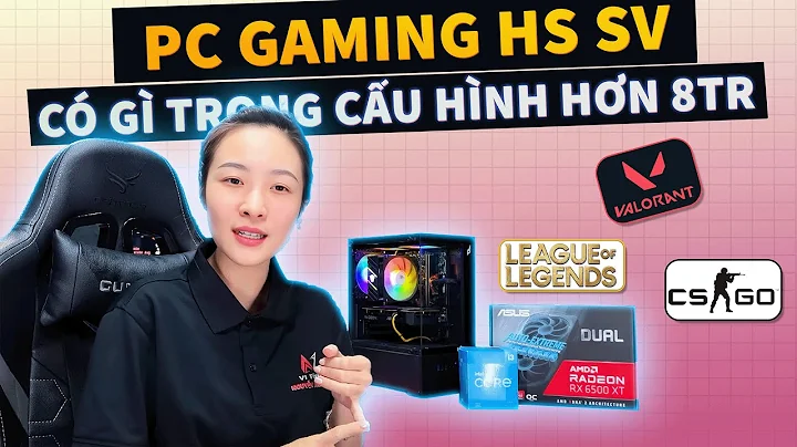 PC GAMING HƠN 8TR FULL NEW ?? CẤU HÌNH I3 12100F + RX 6500 XT CHIẾN FULL GAME!!!