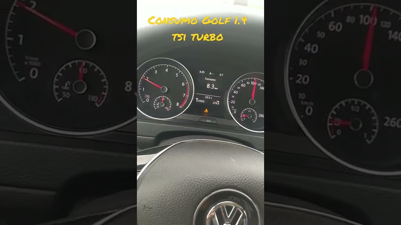 Consumo Golf 1.4 tsi turbo ds7