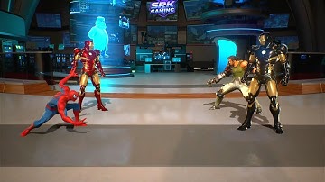 Marvel Vs Capcom Infinite - Spiderman & Iron Man VS Iron Man & Spencer