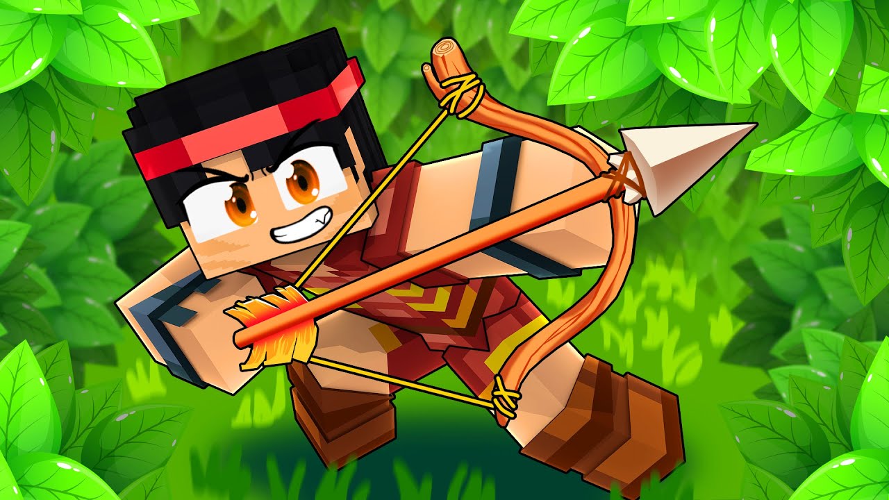 Eu sou o ÚLTIMO REI da FLORESTA no Minecraft