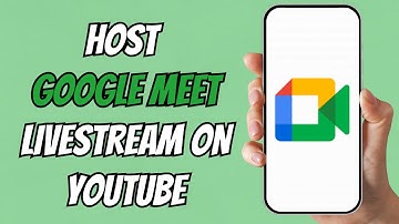 How to Host a Google Meet Live Stream on YouTube