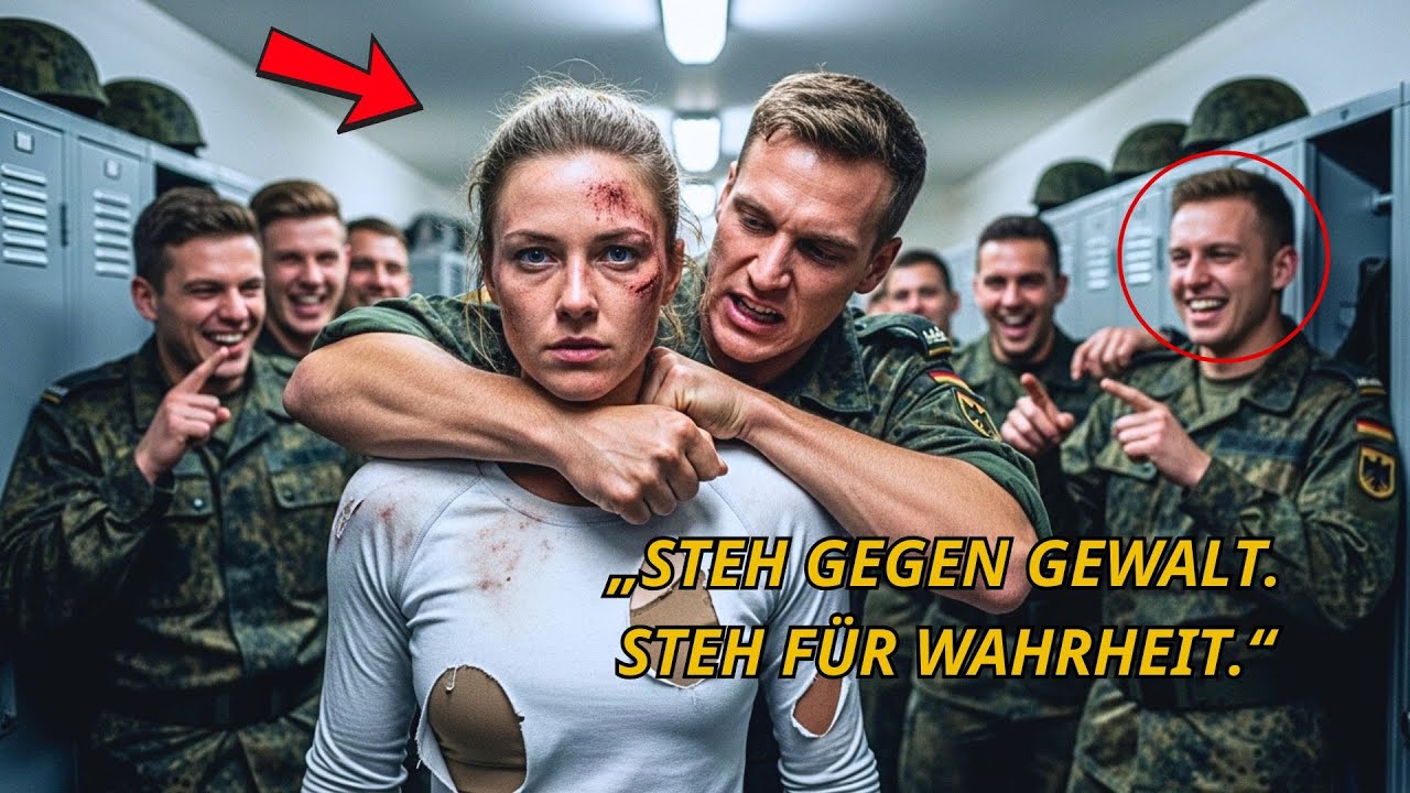 Soldaten bedrängen sie – ohne zu ahnen, dass sie 20 Jahre Navy SEAL war