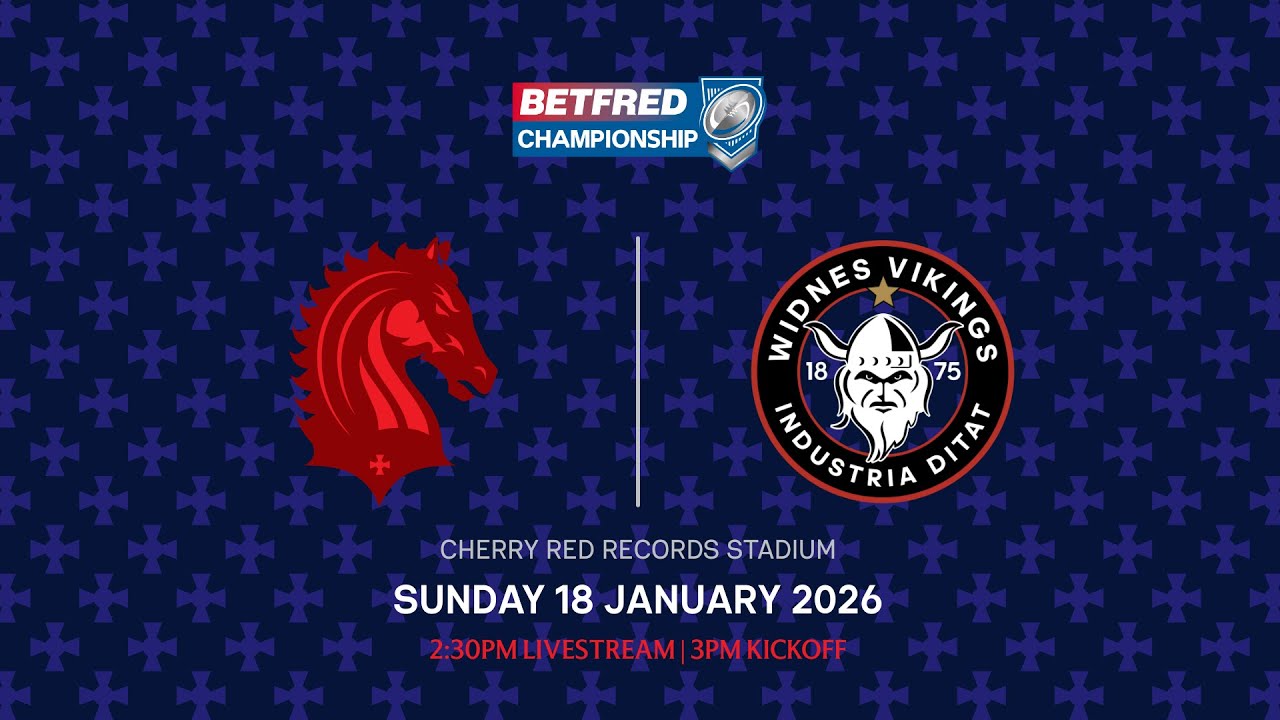 LONDON BRONCOS V WIDNES VIKINGS | BETFRED CHAMPIONSHIP | ROUND 1