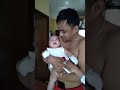 Baby doesn&#39;t like kisses from dad