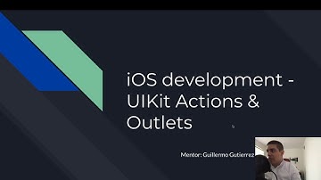 iOS - Actions & Outlets