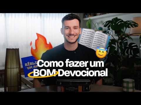 HOW TO DO A GOOD DEVOTIONAL (AND BE FAITHFUL)