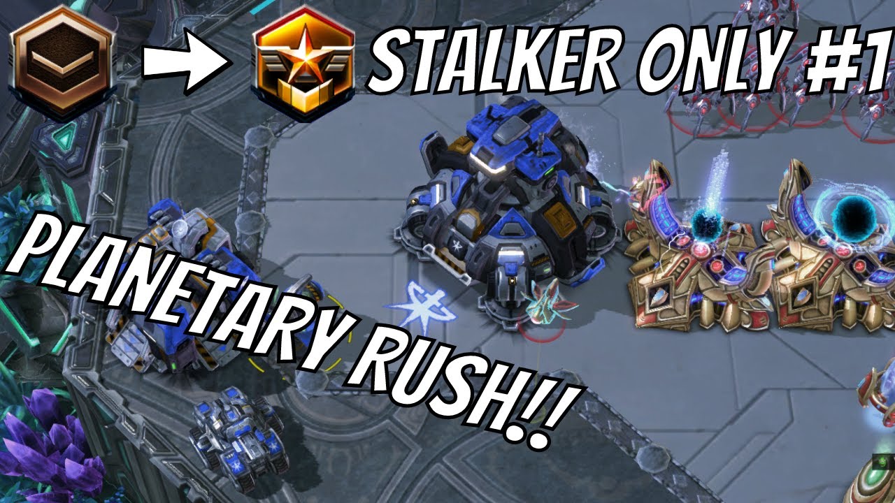 Bronze to GrandMaster Stalker Only Challenge #1 | StarCraft 2