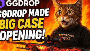 BIG CS2 CASE OPENING... GGDROP PROMO CODE