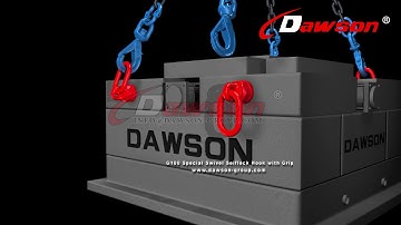 HOW TO USE DAWSON G100 SPECIAL SWIVEL SELFLOCK HOOK WITH GRIP LATCH, SWIVEL SELF-LOCKING HOOK