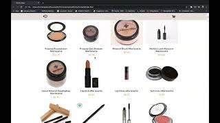 Online Makeup Store App Using Javascript And Rails Api