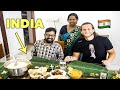 Banana Leaf Thali!! AMERICAN Invited to INDIAN Home For Kerala Lunch 🇮🇳