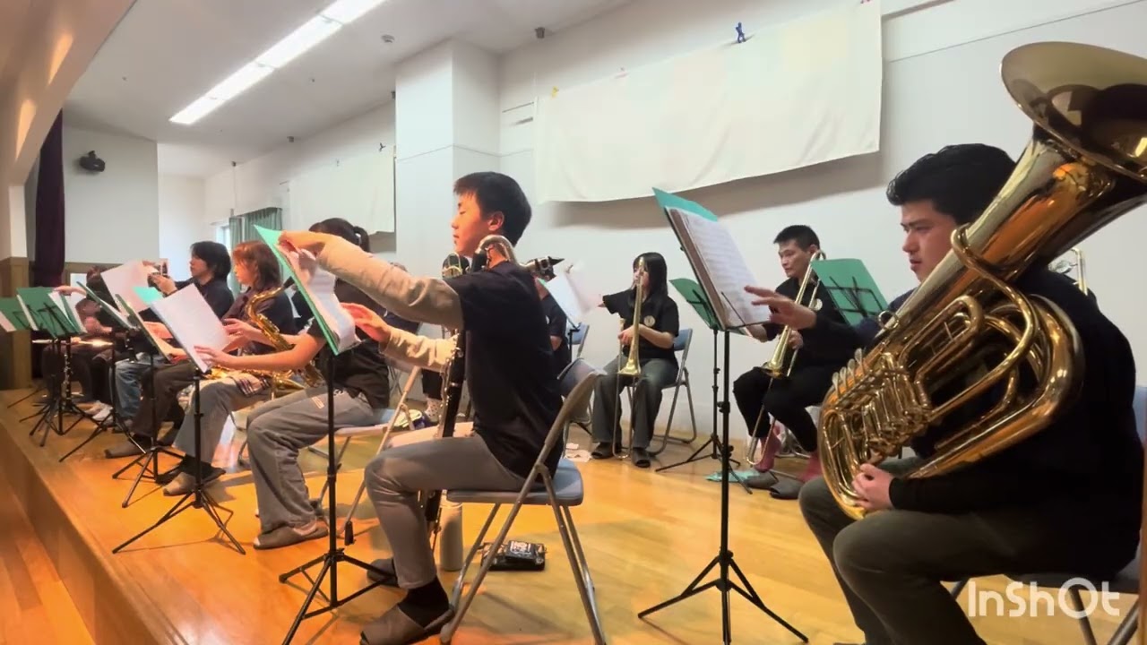 2026.2.15デイサービス訪問演奏 ココペリ マーチ「ブルースカイ 」 オブラディオブラダ メリー・ポピンズメドレー 心の瞳 ジャパグラⅫより銀河鉄道＆宇宙戦艦ヤマトメドレー ラデツキー行進曲