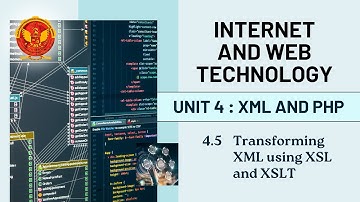 4.5 Transforming XML using XSL and XSLT | CS504(A) |