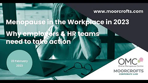 Menopause in the Workplace in 2023
