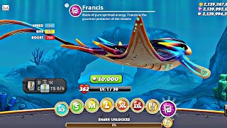 Hungry Shark World New FRANCIS Shark - Hungry Shark All Sharks Unlocked & Francis Shark Gameplay screenshot 3