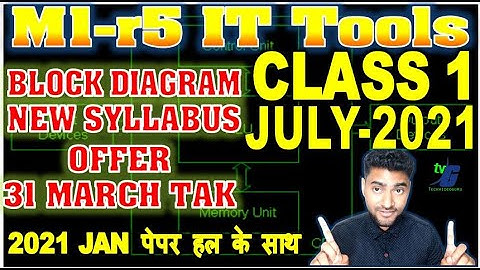 M1-R5 IT TOOLS O LEVEL NEW BATCH JULY 2021 CLASS #1 JAN 2021 PAPER SOLUTION KE SAATH