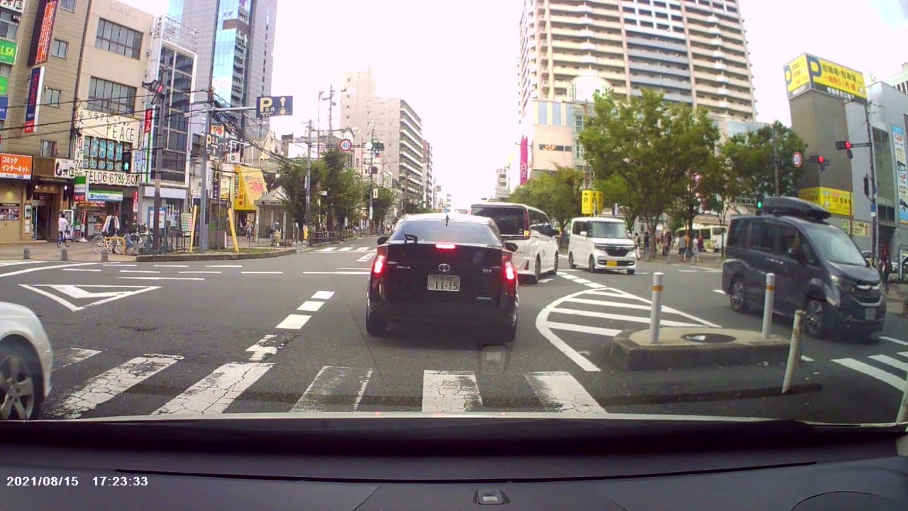 大阪府大阪市jr平野駅 平野守口線 東大阪市ロイヤルホスト八戸の里店 21 8 15 Youtube