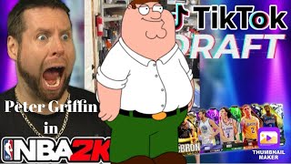Peter Griffin in “NBA 2K24 Tik Tok Draft” (Troydan) #familyguy #troydan Update