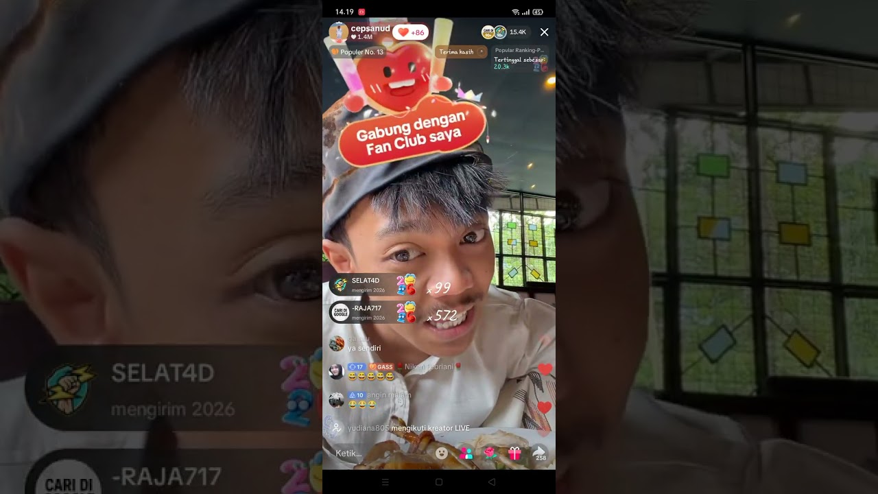 FULL LIVE TERBARU CEP SANUD.ending nya sangat manis🥰TNTON SAMPAI AHIR