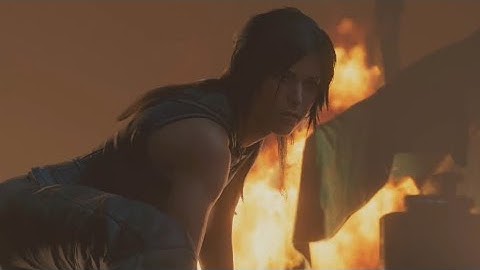 Burying enemies with Lara Croft | Call of Duty Modern Warfare 2 - Tomb Raider finishing move montage