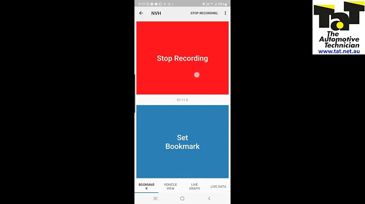 Noise Vibration and Harshness (NVH) phone app