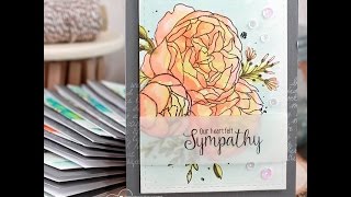 Unity Quick Tip: Simple Watercoloring with Distress Inks