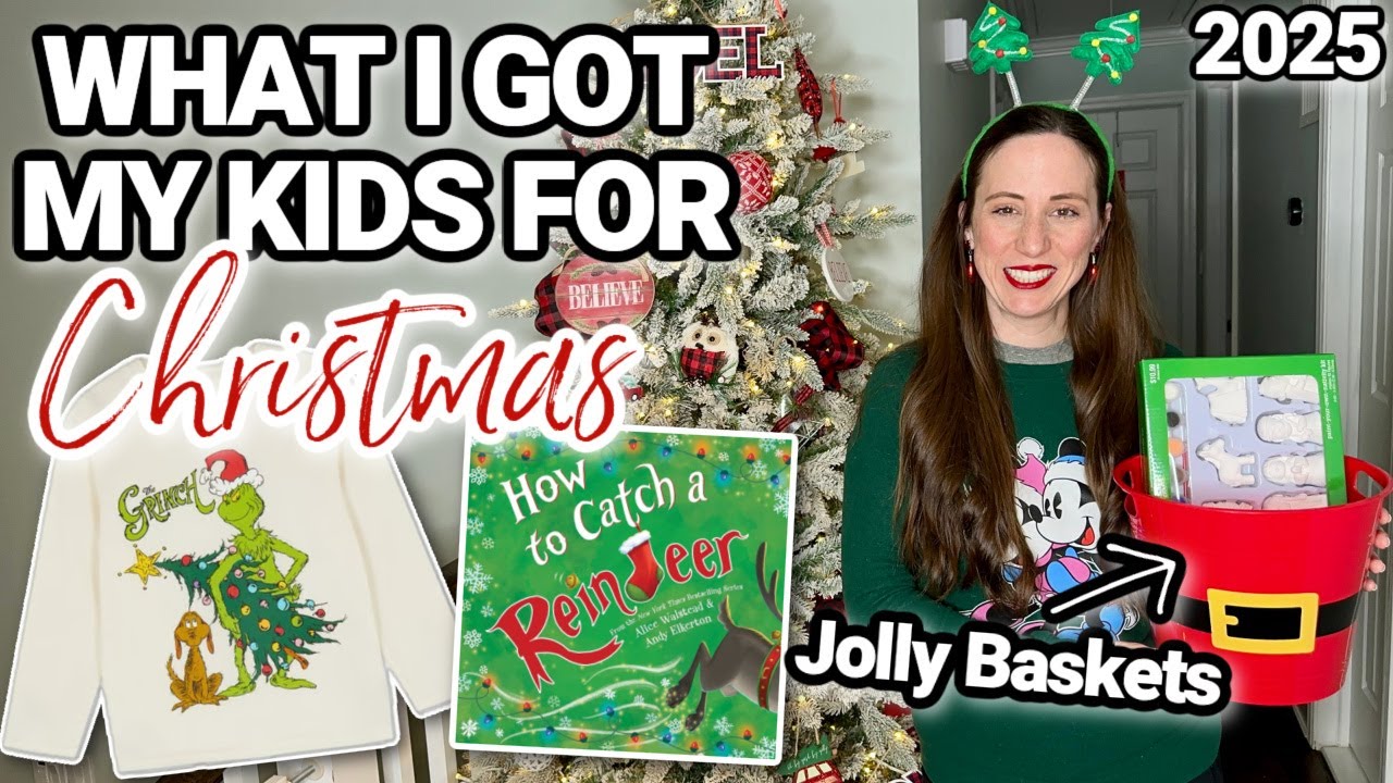 ЧТО Я ПОДАРИЛА СВОИМ ДЕТЯМ НА РОЖДЕСТВО 2025 ГОДА — ВЕСЁЛЫЕ КОРЗИНЫ | Корзины Brrr | Идеи рождест...