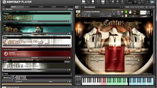 CANTUS - Gregorian Chants library [first test]