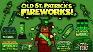You Cant Get These St Patricks Fireworks Anymore In Roblox Fireworks Playground