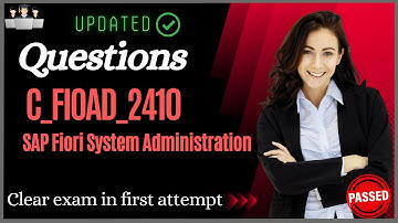 SAP C_FIOAD_2410 Certification Questions and Study Material [Latest]