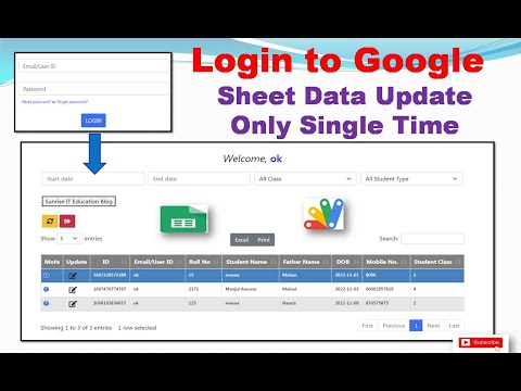 Google Sheet Data