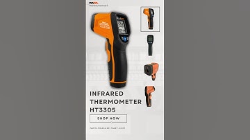 How to Use Infrared Thermometer HT3305 | Accuracy, Calibration & More #hvactools