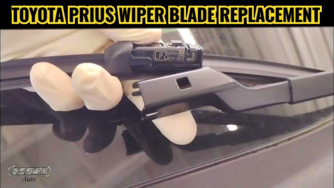 TOYOTA PRIUS WIPER BLADES REPLACEMENT YouTube