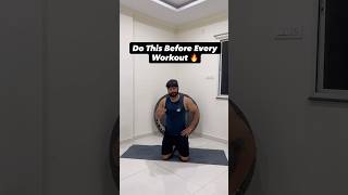 Try this before your next workout 👇🔥 #mobilityworkout#warmup#fullbodymobility#workouttips