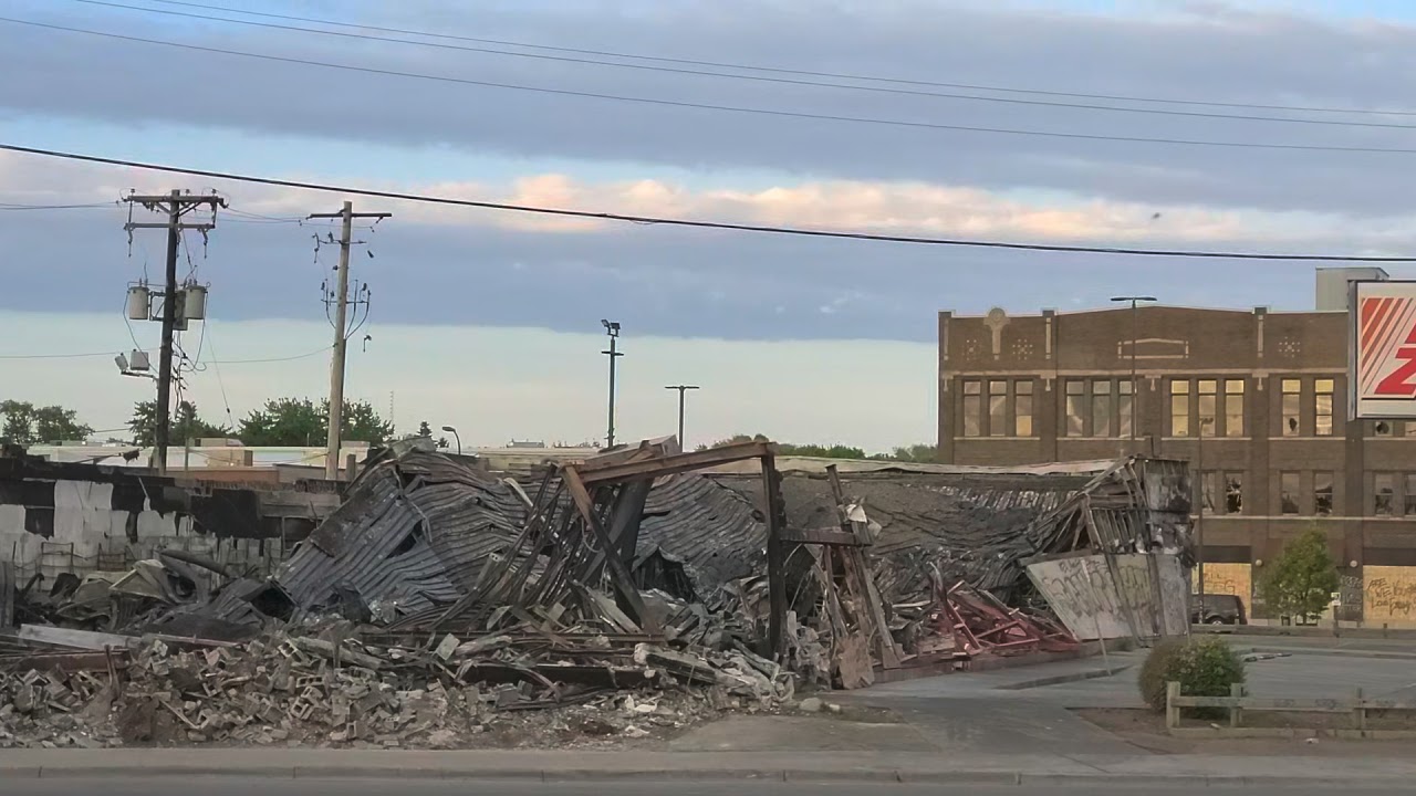 Down around the 3rd precinct and Minneapolis