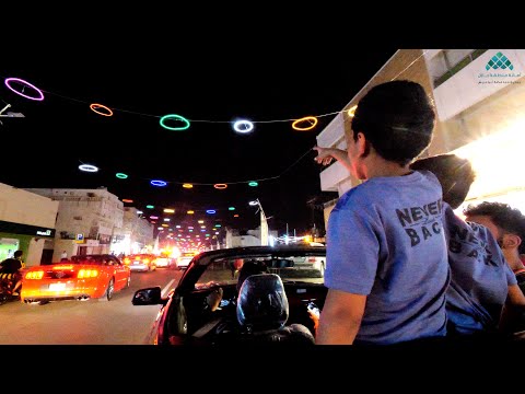 شارع الملك عبدالعزيز بمحافظة ابوعريش