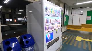 洋野町 夜のJR八戸線 最近の種市駅の様子