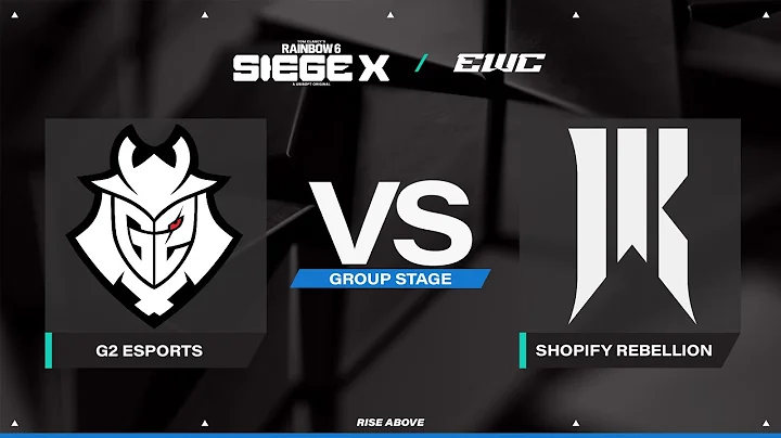 G2 Esports vs Shopify Rebellion | R6 Siege X at EWC 25 - Day 1 - Group Stage