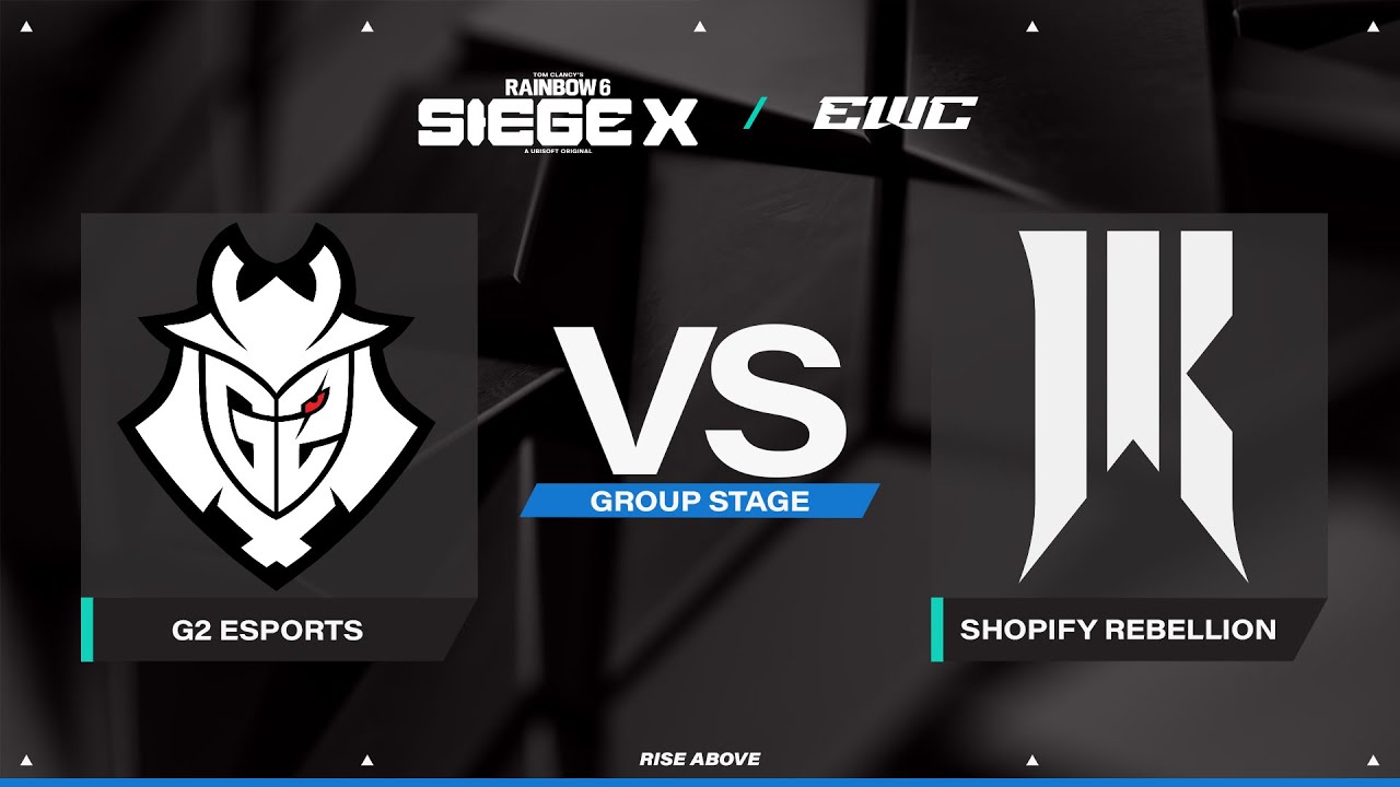 G2 Esports vs Shopify Rebellion | R6 Siege X at EWC 25 - Day 1 - Group ...