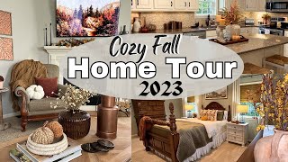 COZY FALL 2023 HOME TOUR | SIMPLE FALL HOME STYLING AND DECORATING IDEAS