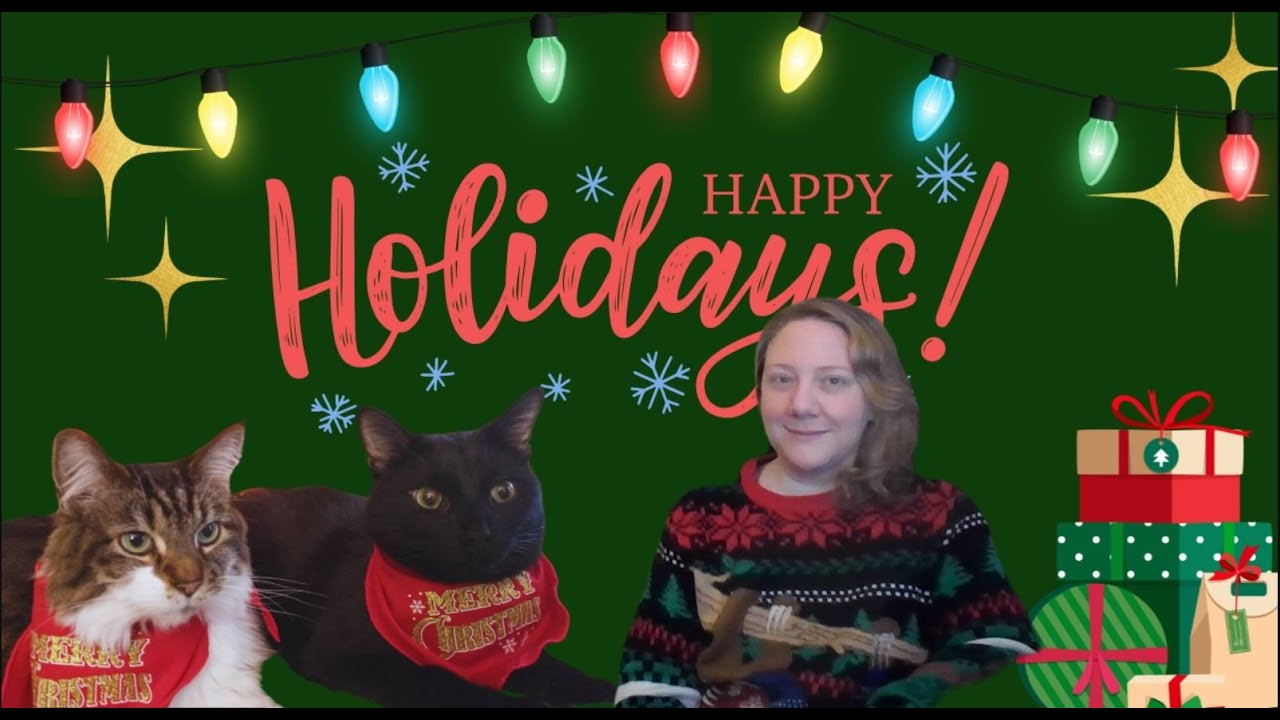83. Happy Holidays! Practicing Editing Video! - YouTube