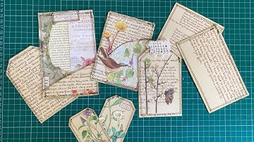 3/3 Edith Holden Ephemera for Folio with Tania from Tatty Treasure. Final part of video 👍😊