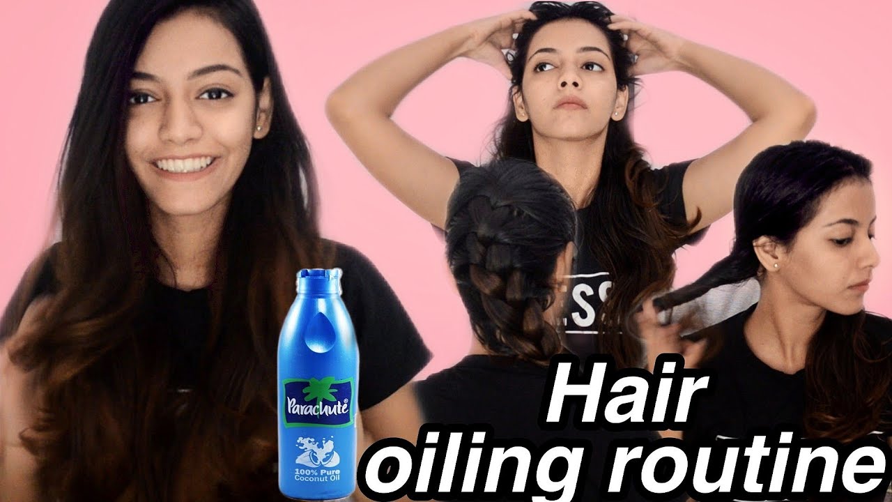 Heavy hair oiling routine How to apply hair oil properly बालों को