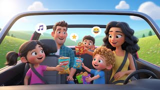 Magic School Bus Ride 🚌 | Kids AI Song | Fun Learning Rhymes | Human + AI Voice Story 🎵