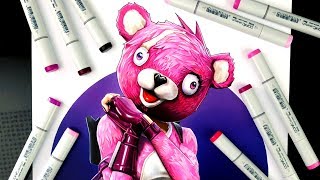 Drawing Cuddle Team Leader - Fortnite screenshot 4